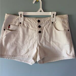 Mudd Junior cream Jean Shorts